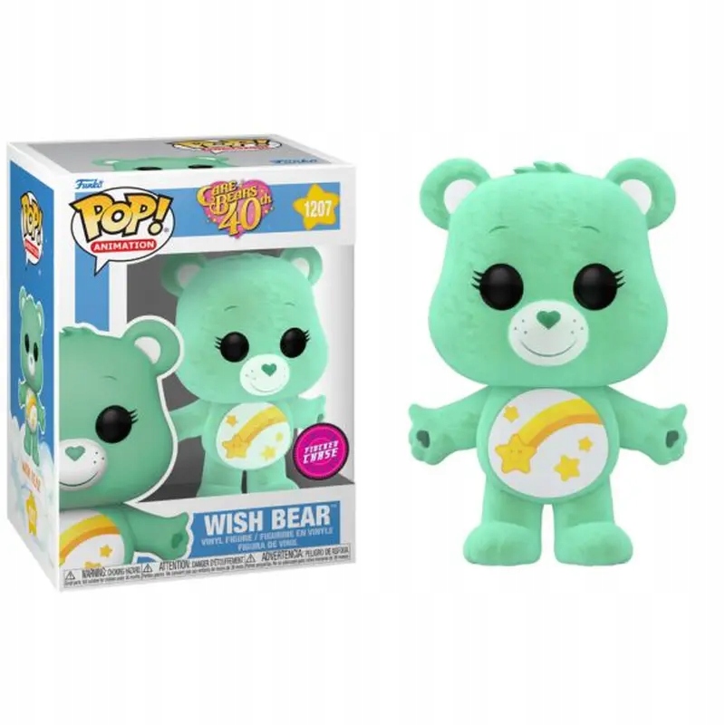 Funko Pop! Care Bears Wish Bear Chase Flocked 1207
