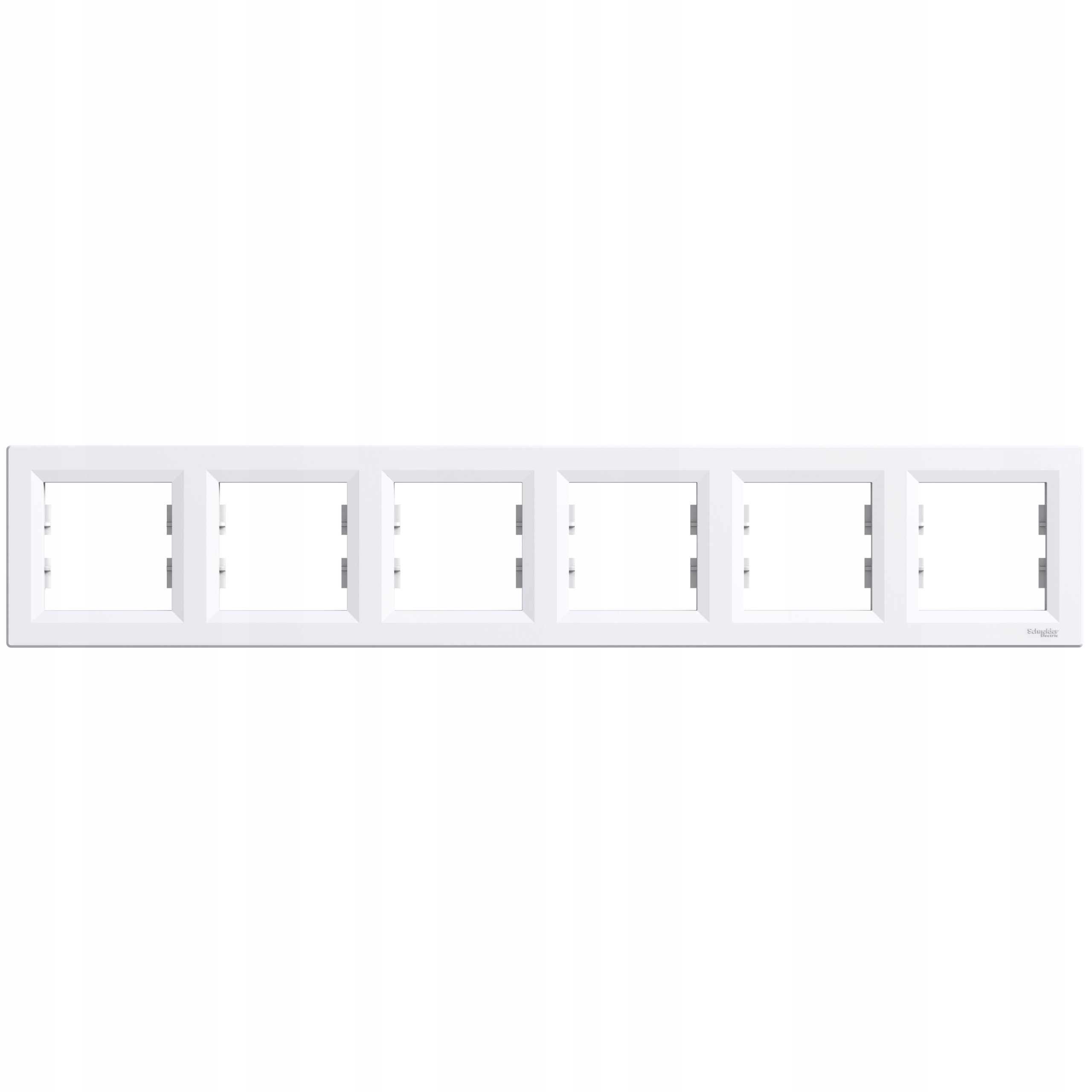 

Schneider Asfora Ramka 6-KROTNA Biała EPH5800621