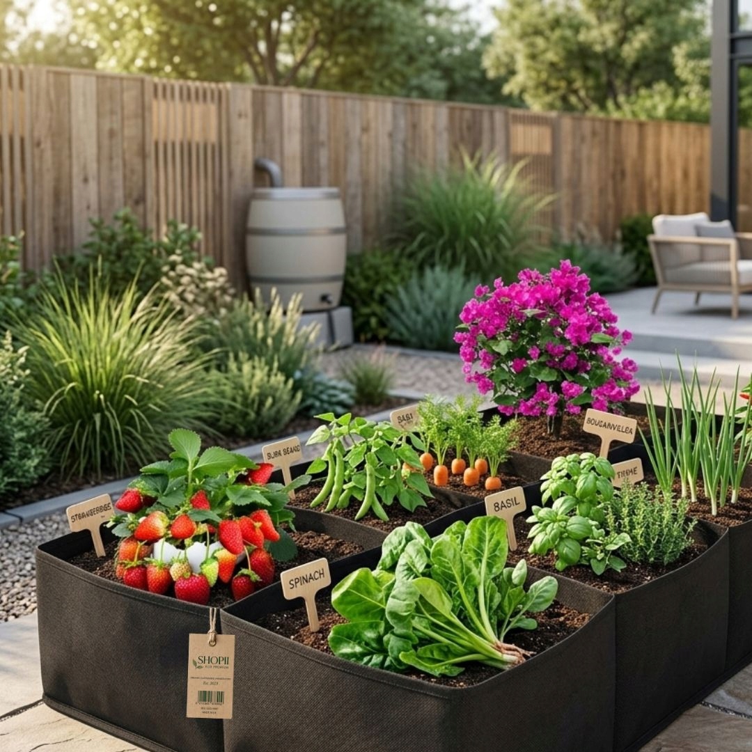 DONICZKA FILCOWA MATERIAŁOWA DO SADZENIA ROŚLIN WARZYW OGRODOWA 180x90 XXL Marka bez marki