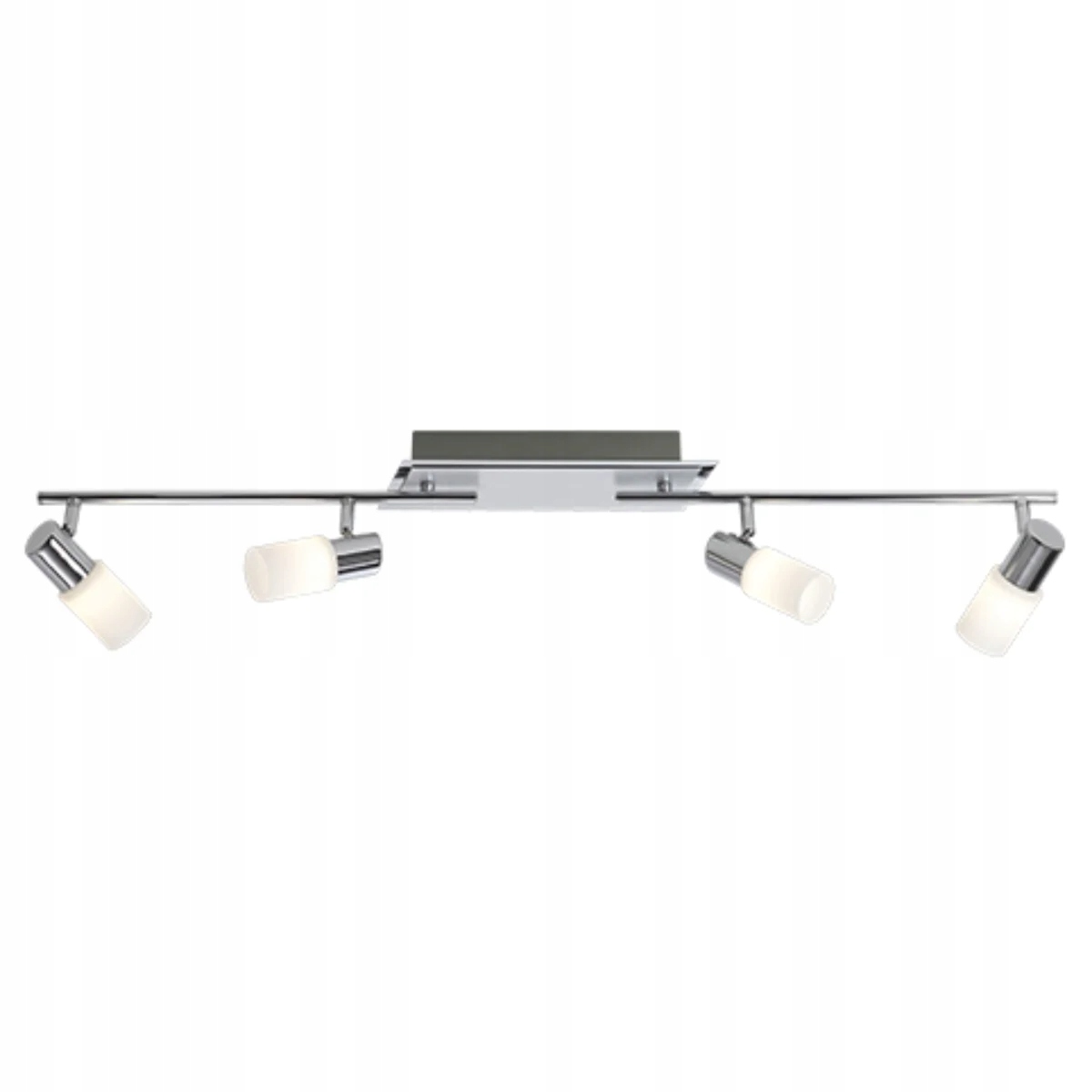 Stropný reflektor Clapton strieborný Trio