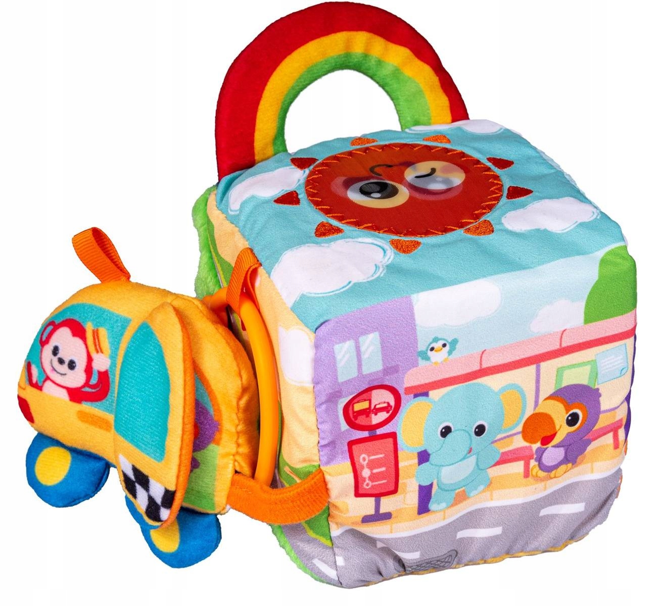 Smily Play Miękka Kostka Aktywizująca 3m+ Rodzaj zawieszki