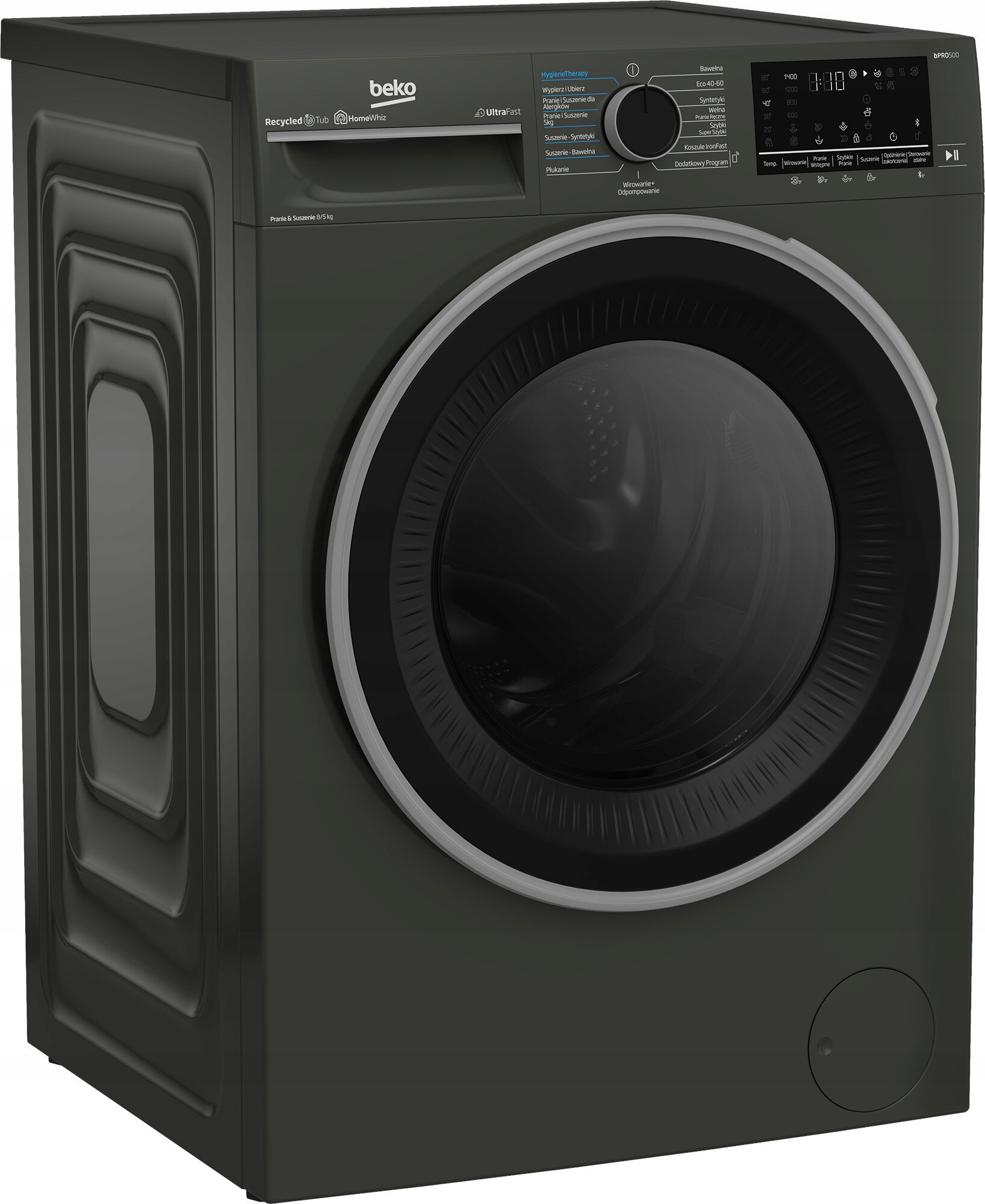 Pralko-suszarka wolnostojąca Beko B5DFT584427MPB OUTLET! Marka Beko