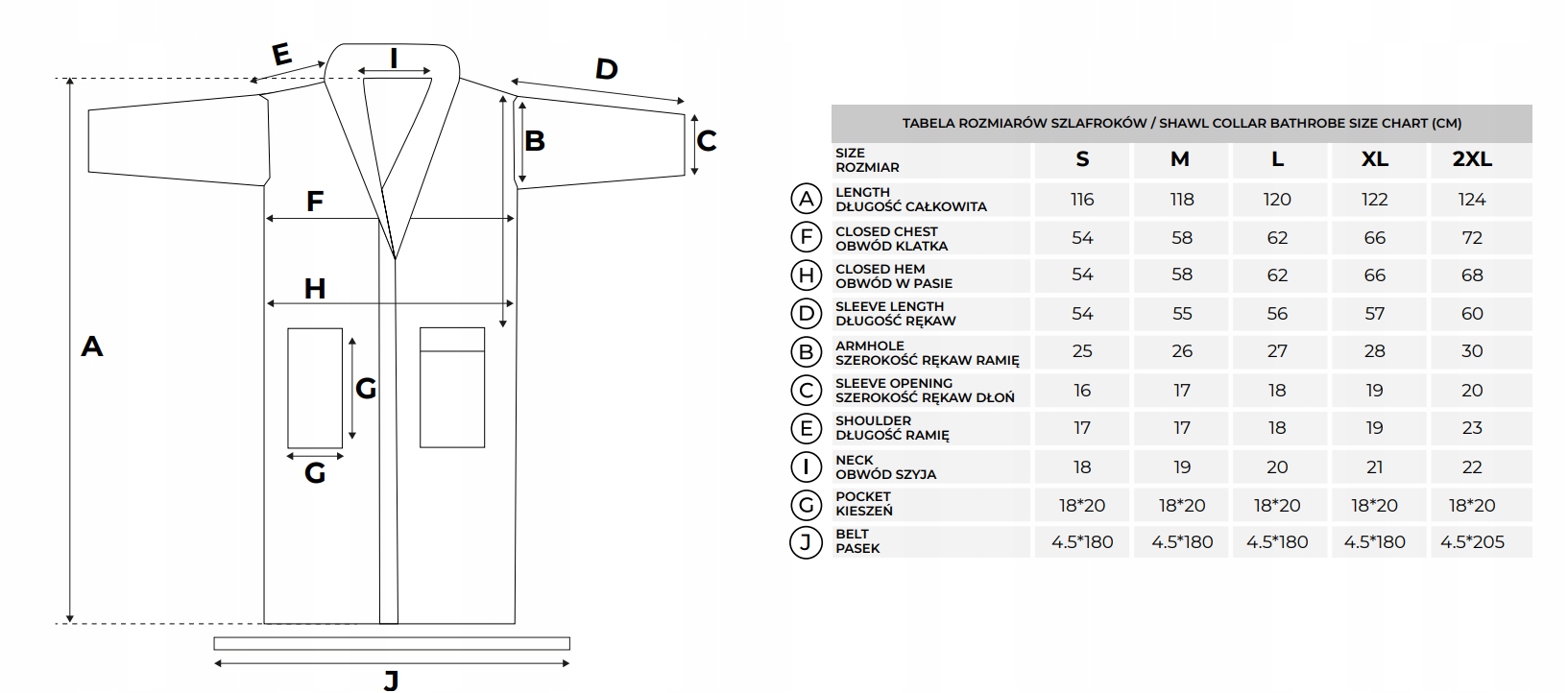 SZLAFROK WAFFLE HOTELOWY SPA BAWEŁNA GRUBY BIAŁY SZLAFROK Z PASKIEM S Długość do kolan