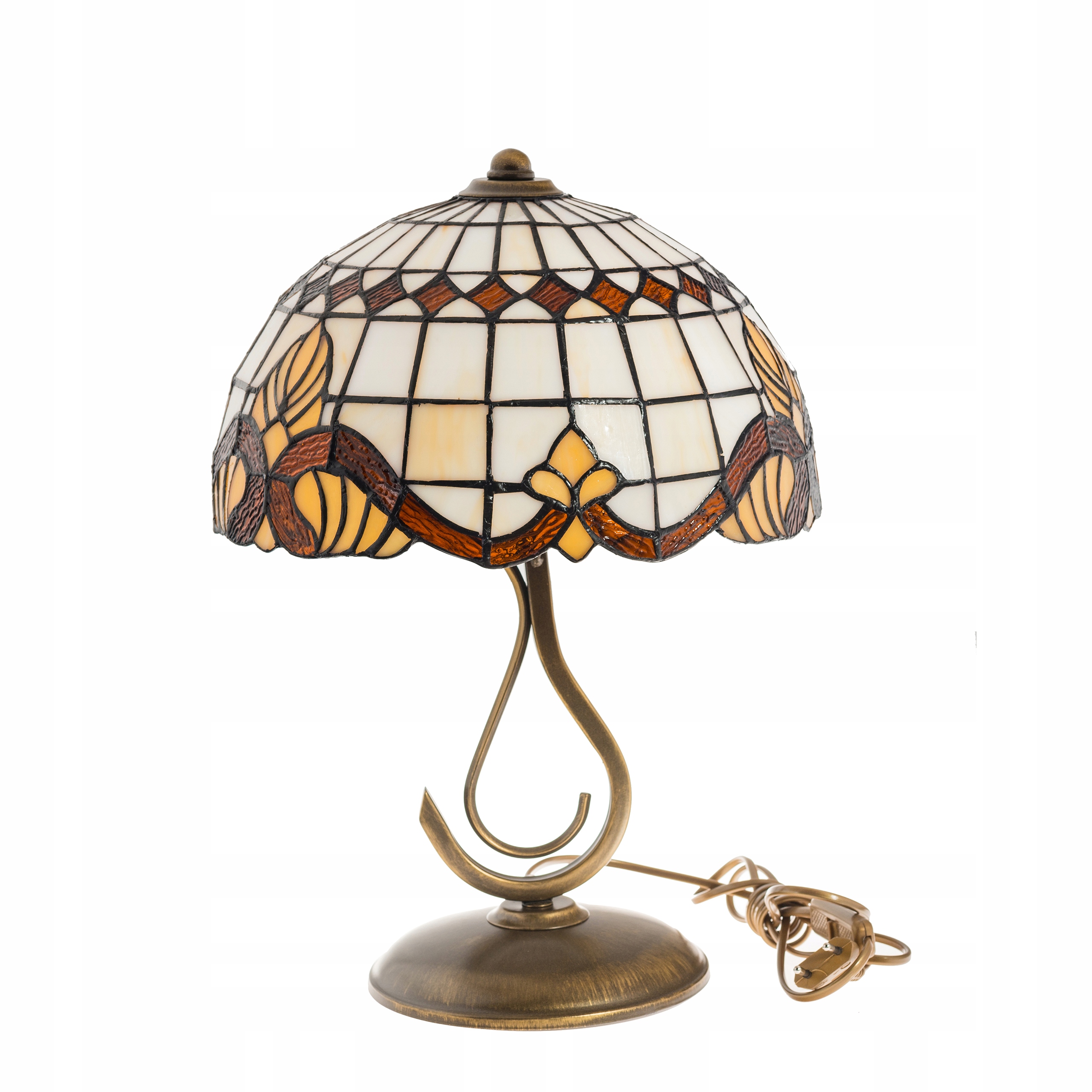 Vitrážová lampa v štýle Tiffany