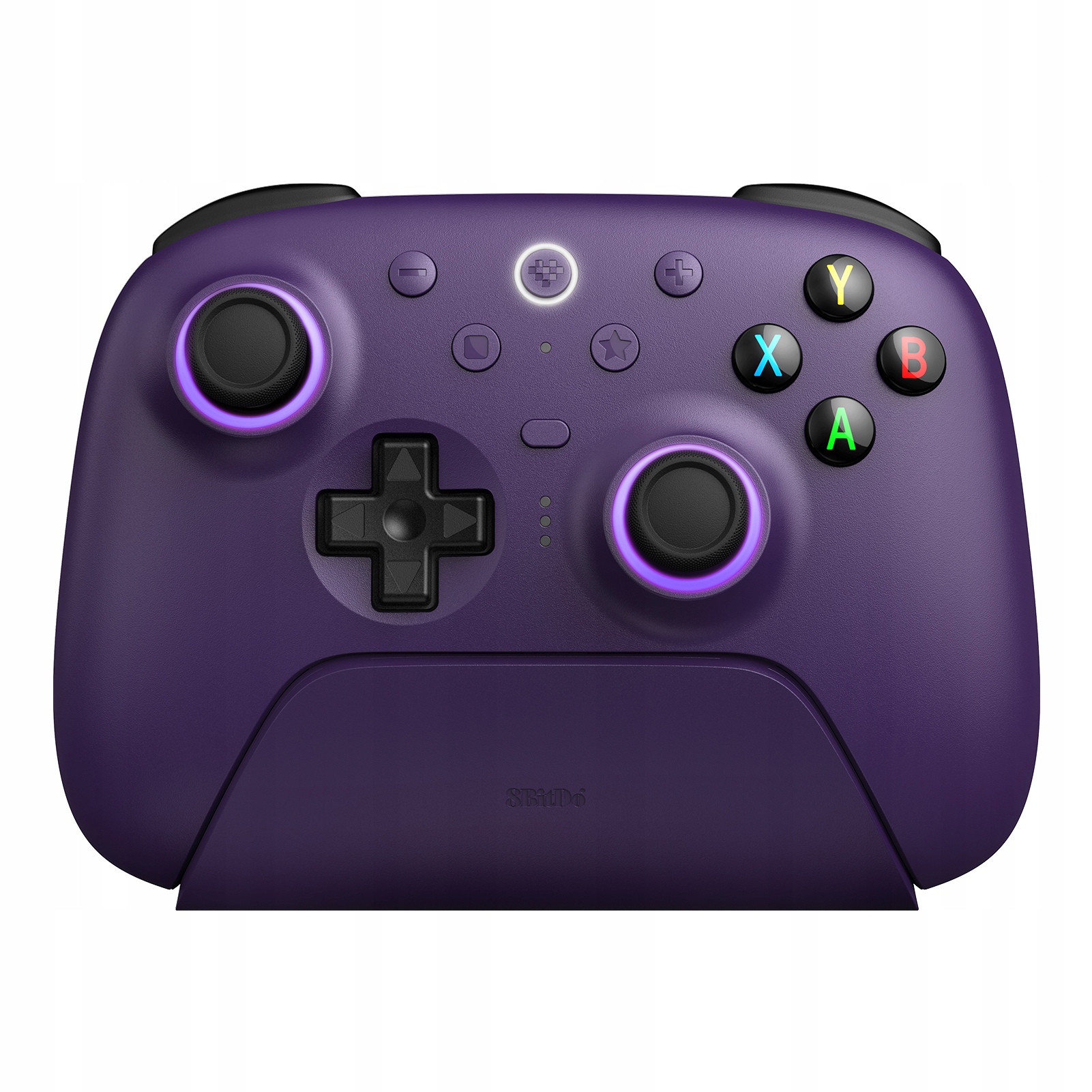 Bezdrátový ovladač 8Bitdo Ultimate 2 Wireless Purple Hall Tmr Rgb Android Pc