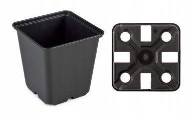 

Doniczki kwadratowa 13x13 cm Ex 100 szt Interplast