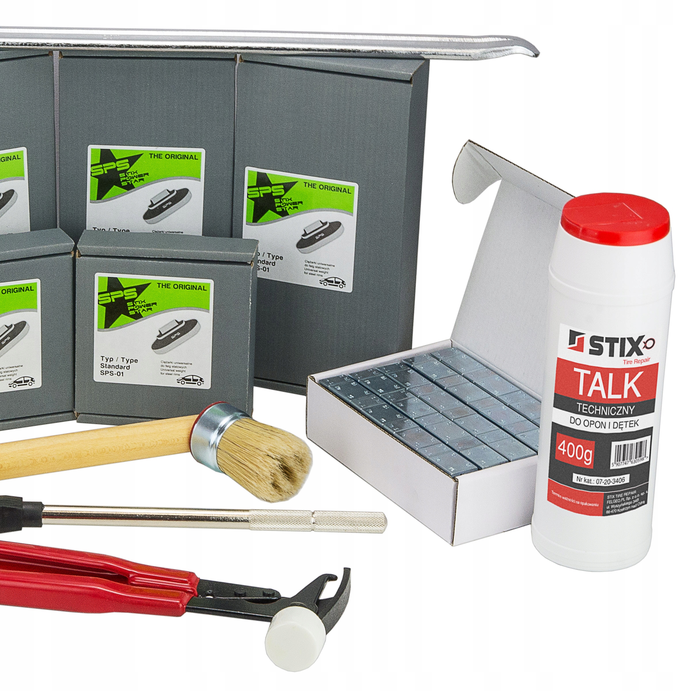 ZESTAW DO WULKANIZACJI CIEZARKI ZAWORY PASTA TALK Producent code 01 01 5586