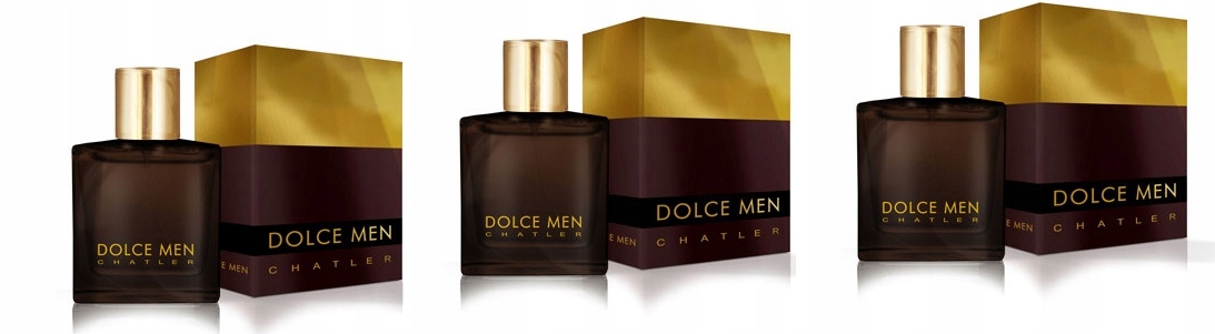 Chatler Dolce Men Gold 3x100ml parfémovaná voda Set