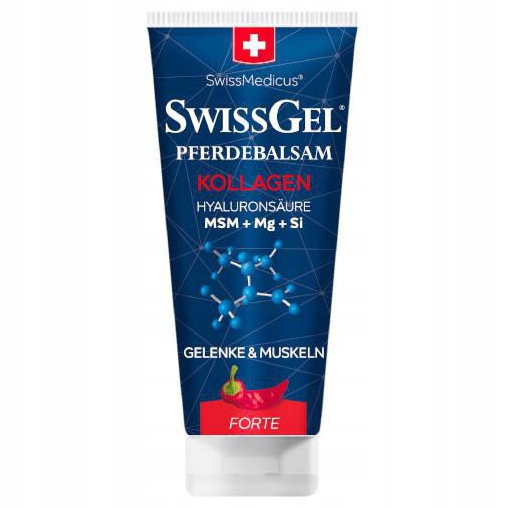 

Maść z kolagenem rozgrzewająca SwissGel 200 ml