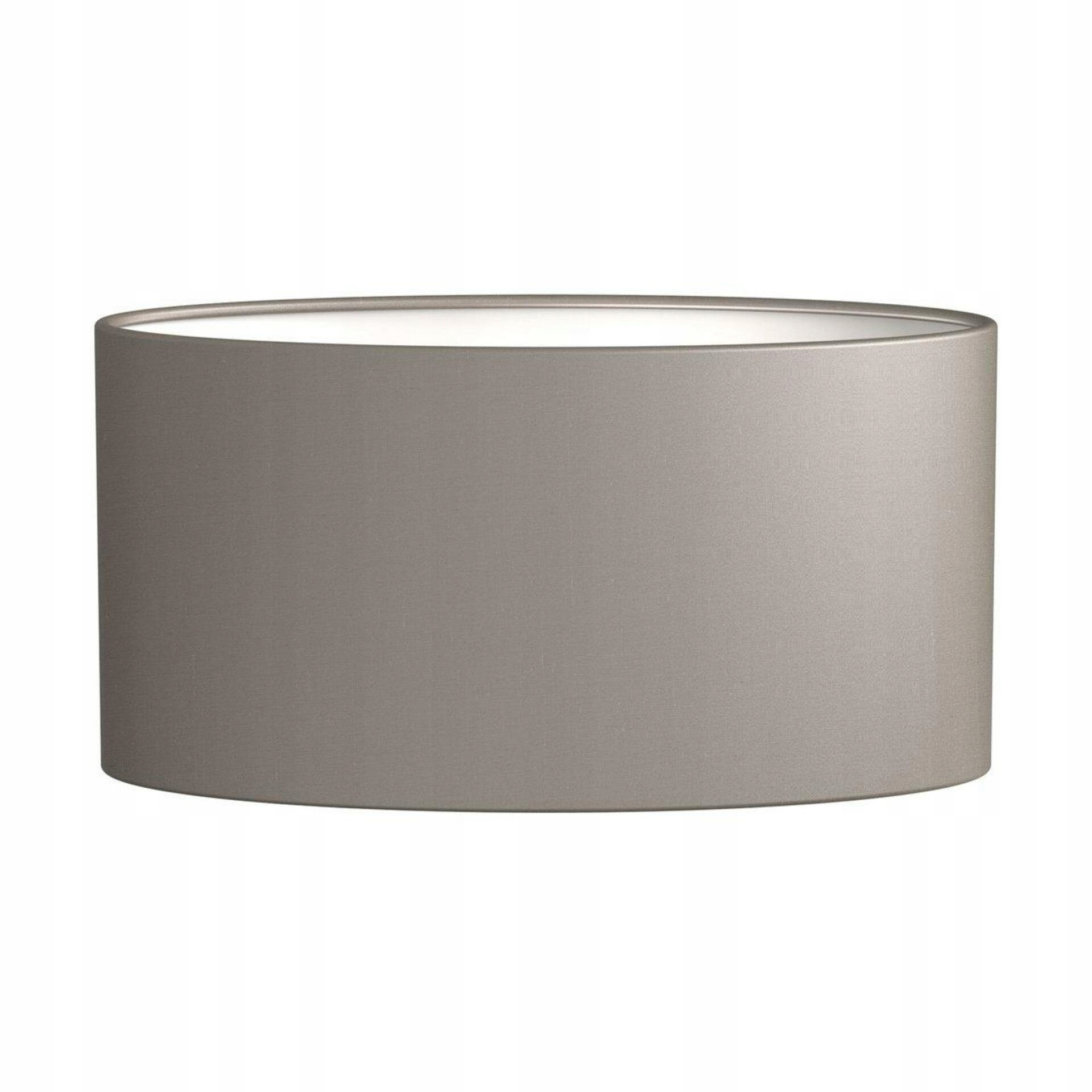 Astro tienidlo Oval 285 hnedé textilné pre E27, 145×285×130 mm
