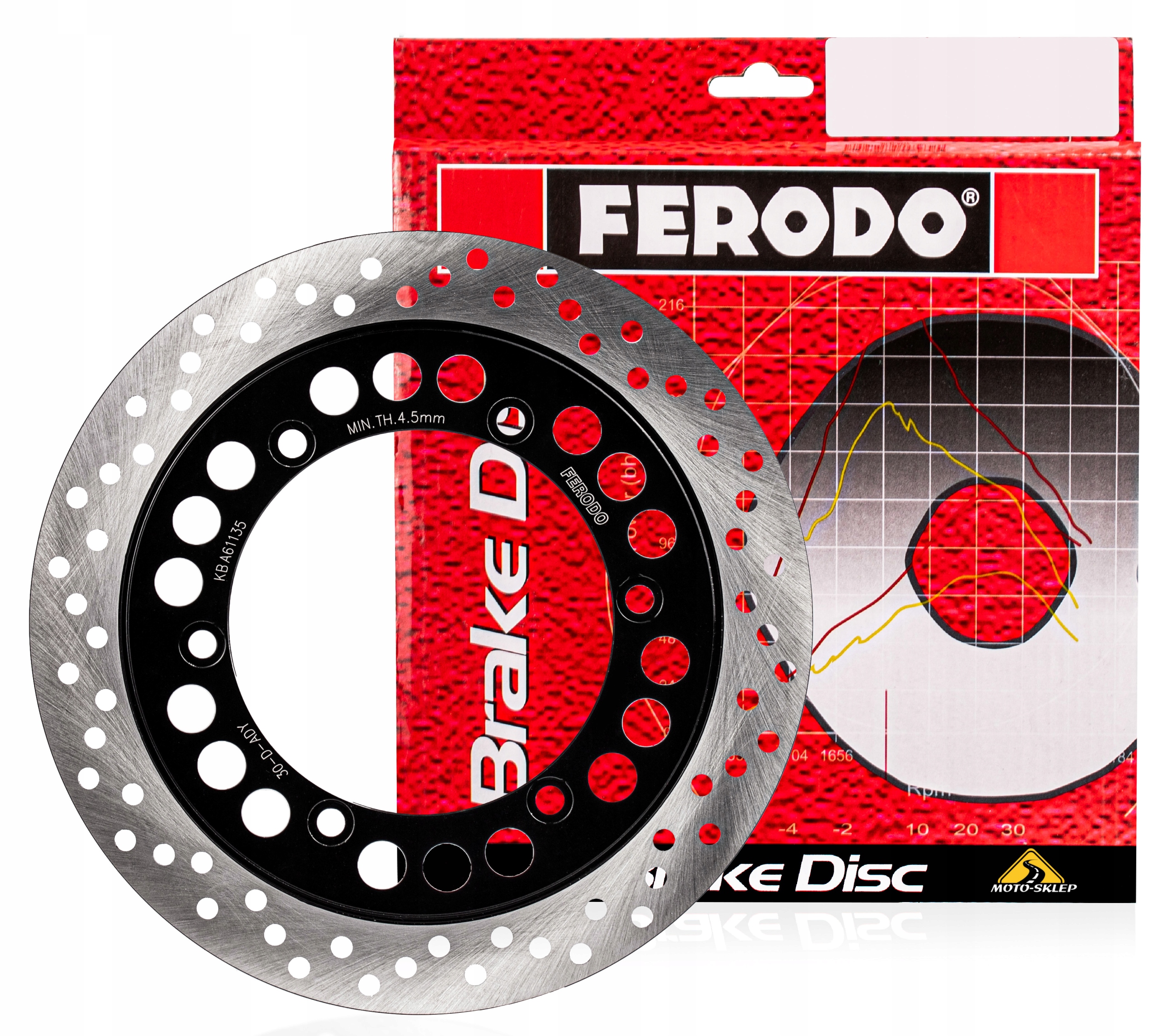 

Włoska Ferodo Cb Cbf 500 Przód Przednia