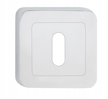 SZYLD DOLNY kwadratowy CHROM BŁYSK na klucz