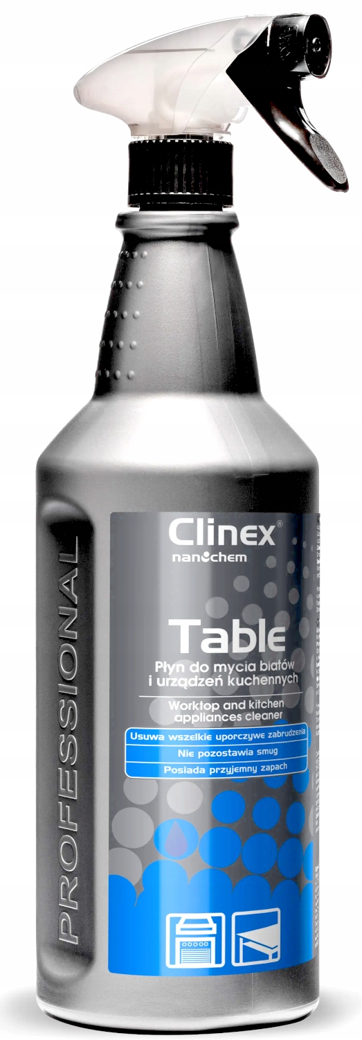 

Clinex Table Płyn do blatów i urządzeń kuchennych