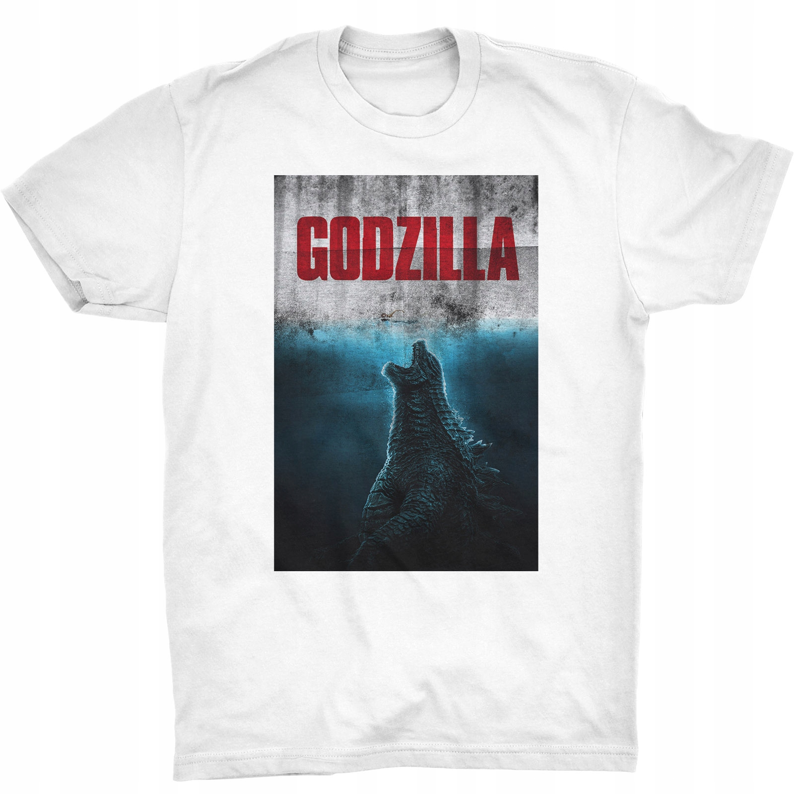 

Godzilla Szczęki Koszulka Jaws Kaiju Potwór
