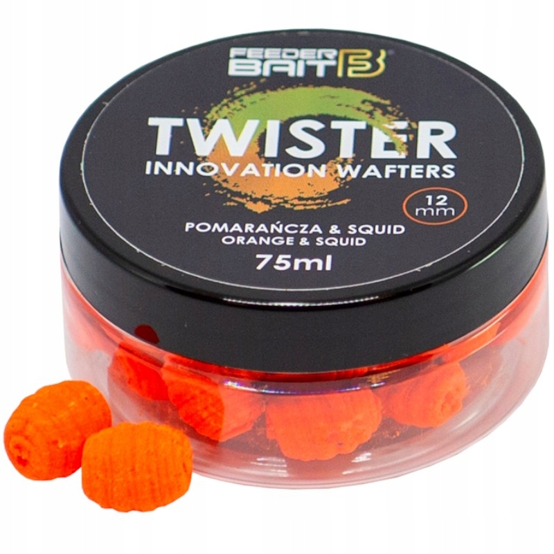 Przynęta Method Twister Wafters Feeder Bait Squid Pomarańcza 12mm 75ml