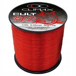 Climax Żyłka Cult Carpline Red 0,30mm 1200m