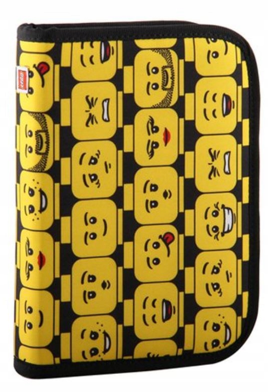 PIÓRNIK SZKOLNY LEGO ROZKŁADANY Z WYPOSAŻENIEM LEGO Deluxe Minifigure Heads Marka LEGO