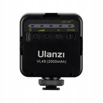 Ulanzi VL49 Wb lampa Led 5500K CRI95 akumulator 2000 mAh