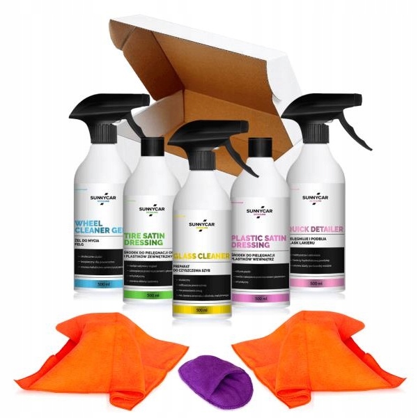 DETAILINGOWY ZESTAW SRODKOW DO AUTA NA PREZENT