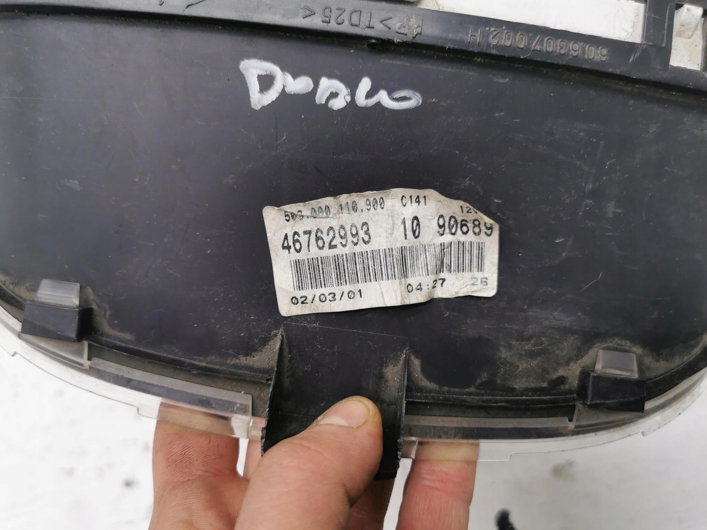dials dials FIAT DOLBO and 00-10 46762993