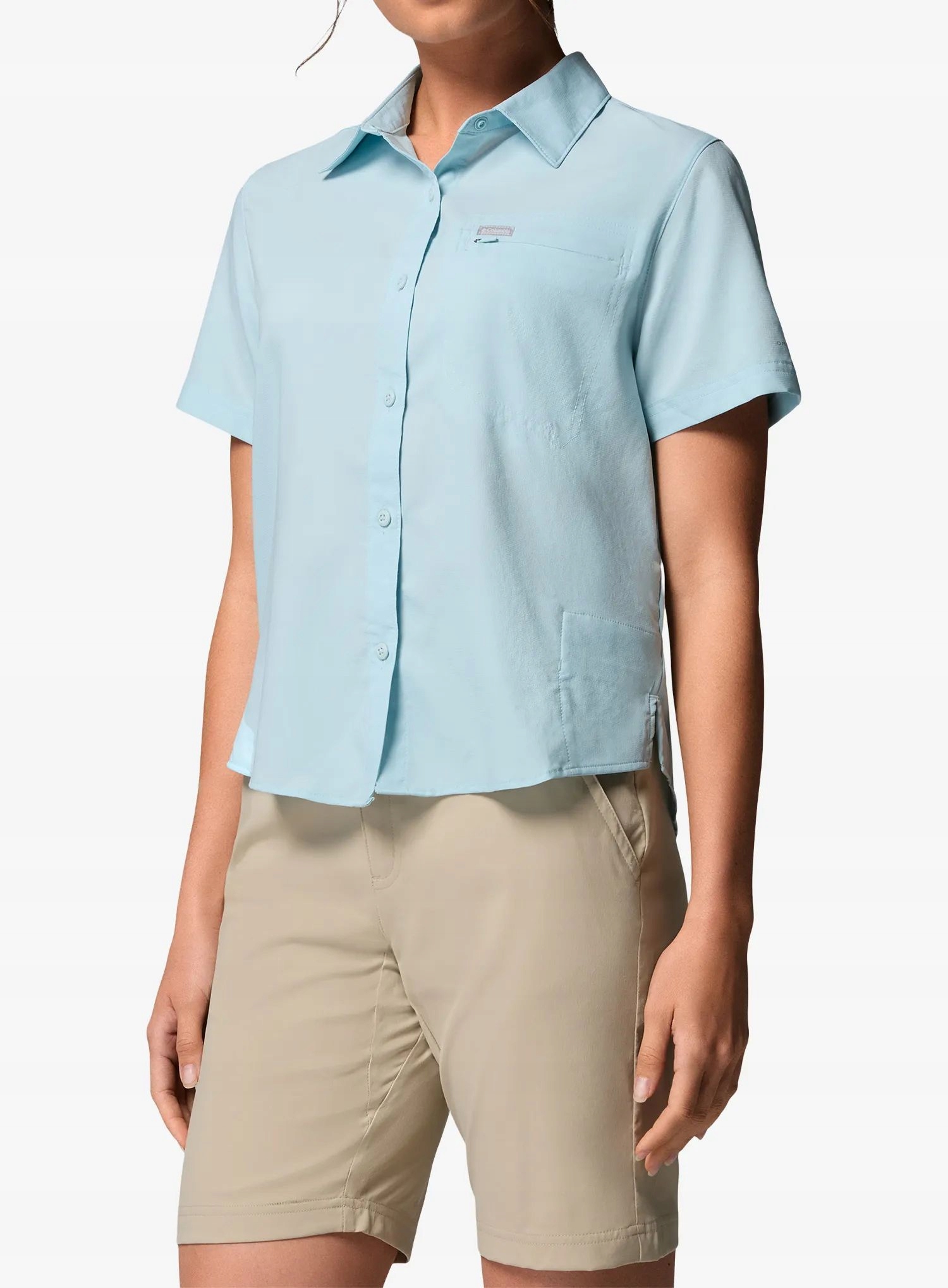 Dámská cestovní košile Columbia Silver Ridge Utility II S/s marine M