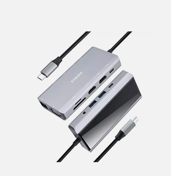 Eokex 11v1 Rozdělovač Usb-c víceportový adaptér Hub