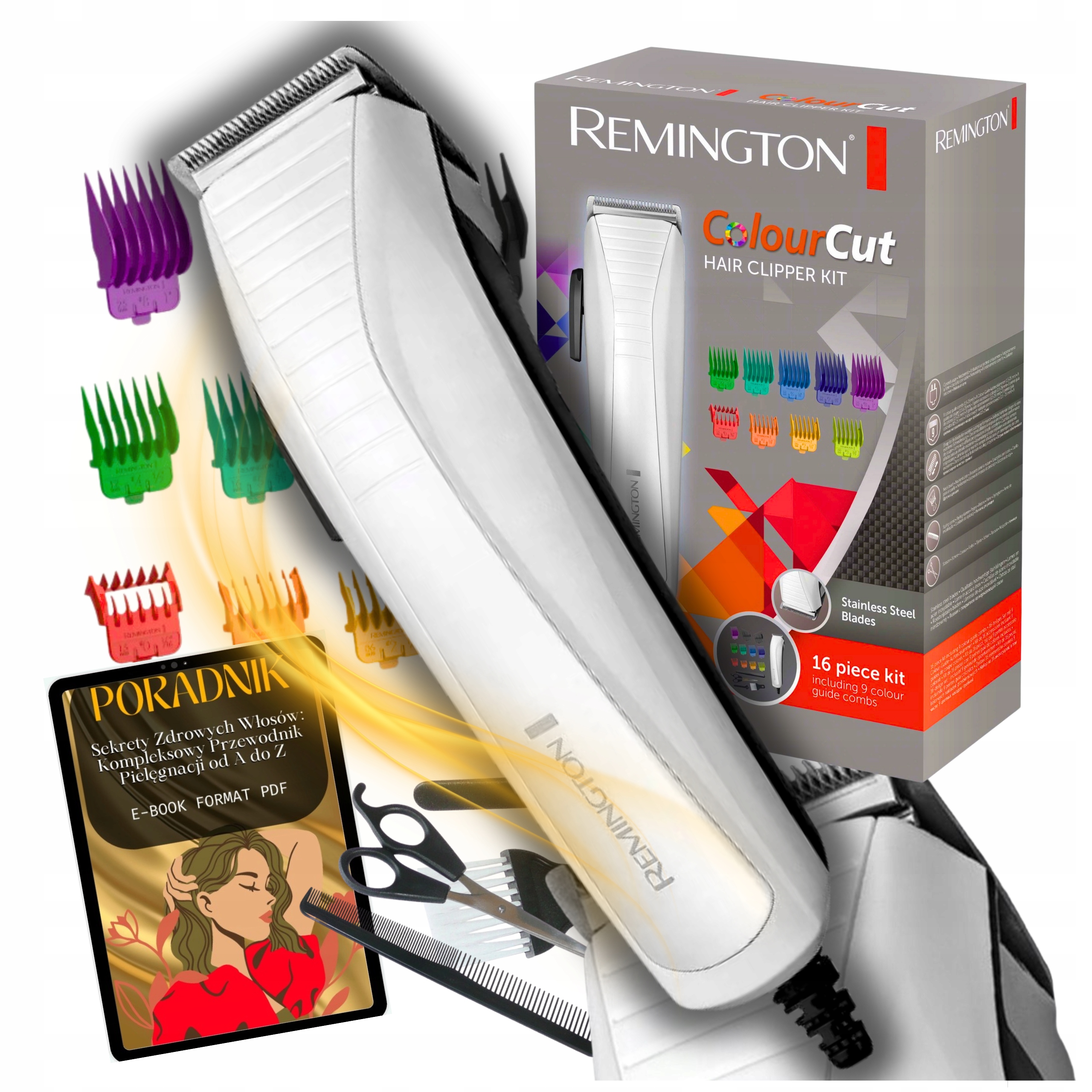 Maszynka Do Włosów Remington Przewodowa Cieniowania Profesjonalna