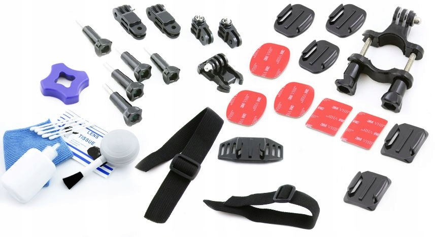 

Zestaw montażowy 31w1 do GoPro Hero 4 3+ 2 SJ4000