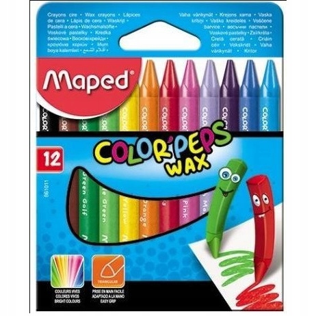 

Kredki Świecowe Maped Color'peps