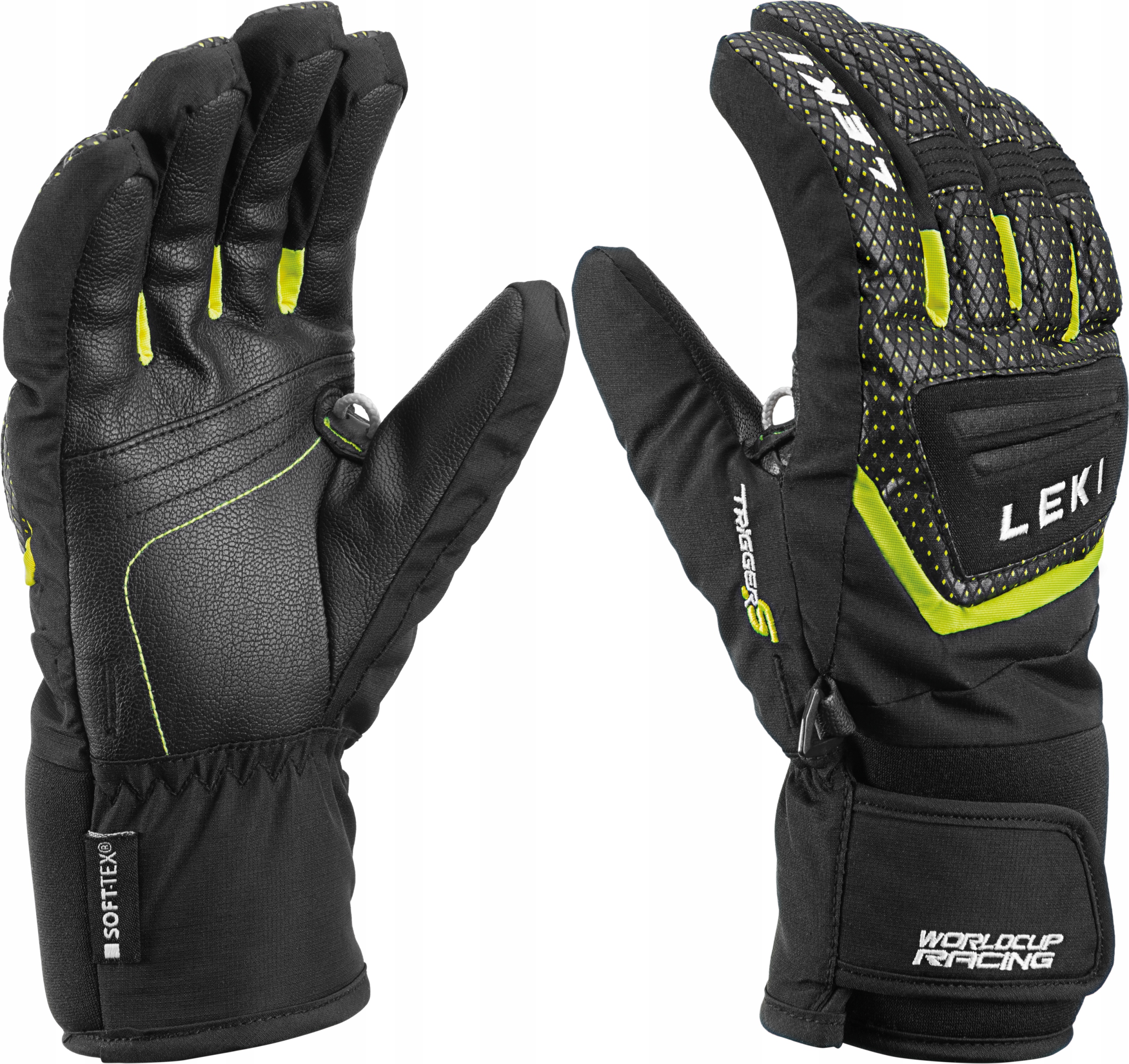 Rękawice narciarskie Leki WORLDCUP S JUNIOR 649804701 5.0