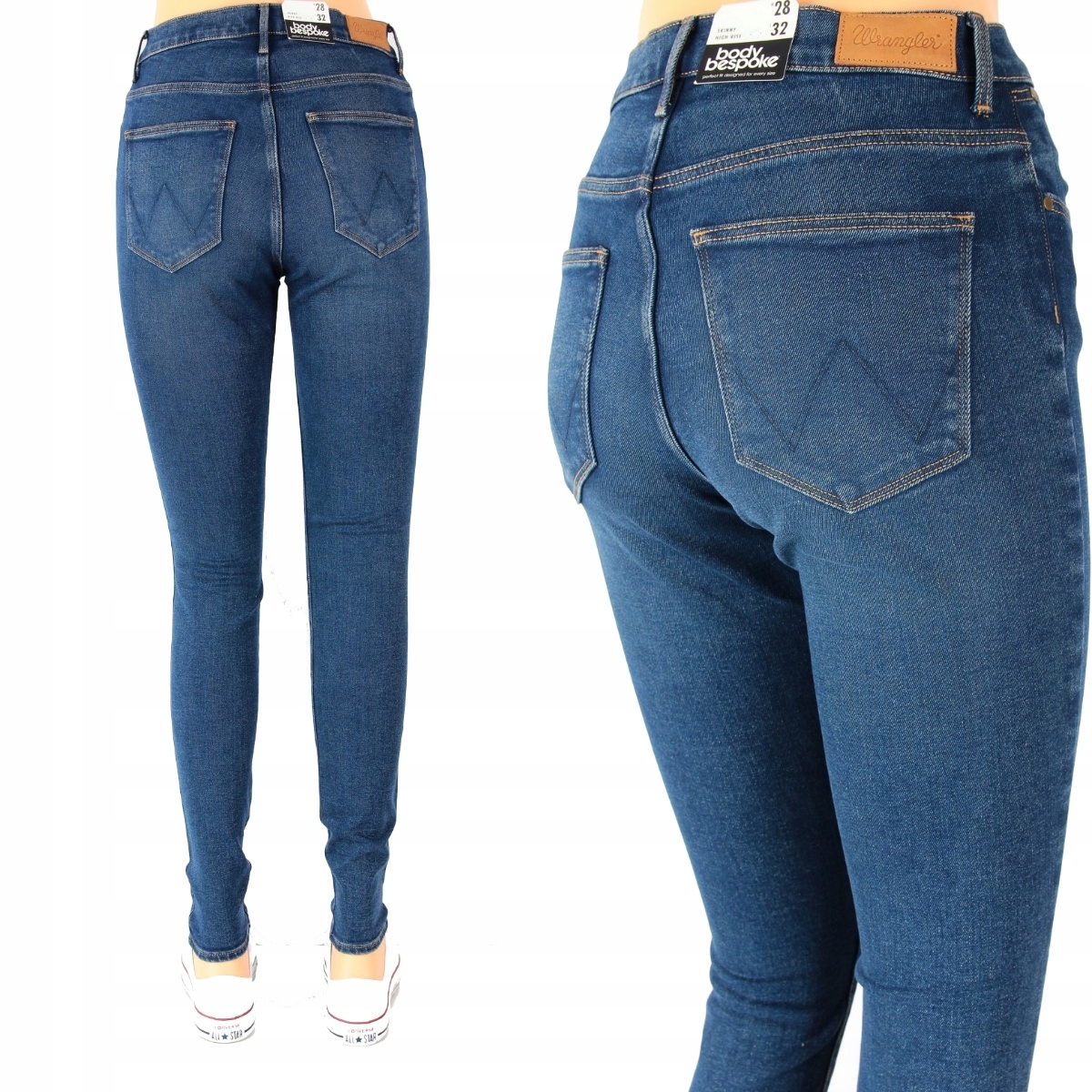 

Wrangler Skinny Jeansy Hight Rise W28 L32