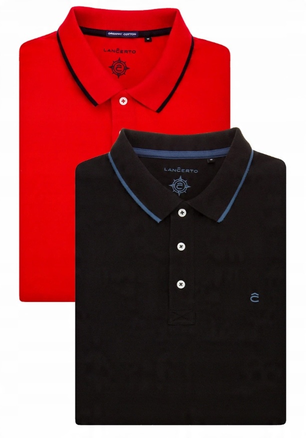 

Zestaw Koszulek Polo 2-Pak Lancerto Dominic L