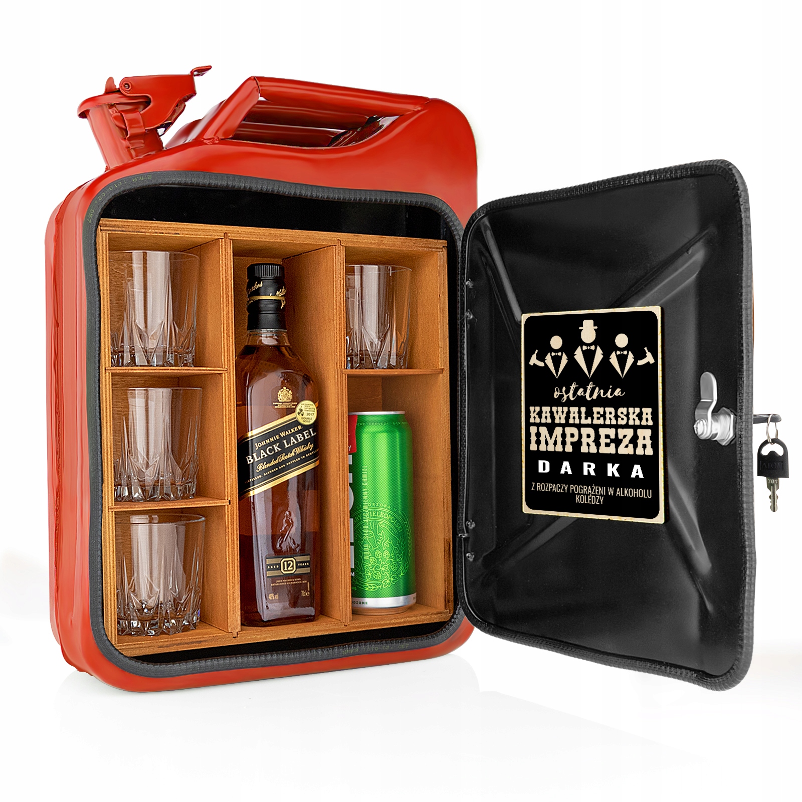 

Kanister Minibar na wieczór kawalerski