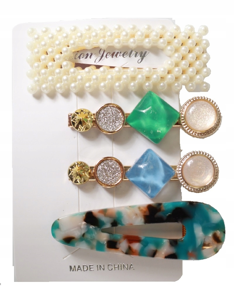 

Zestaw 4 Spinek Wsówek Do Włosów Perła