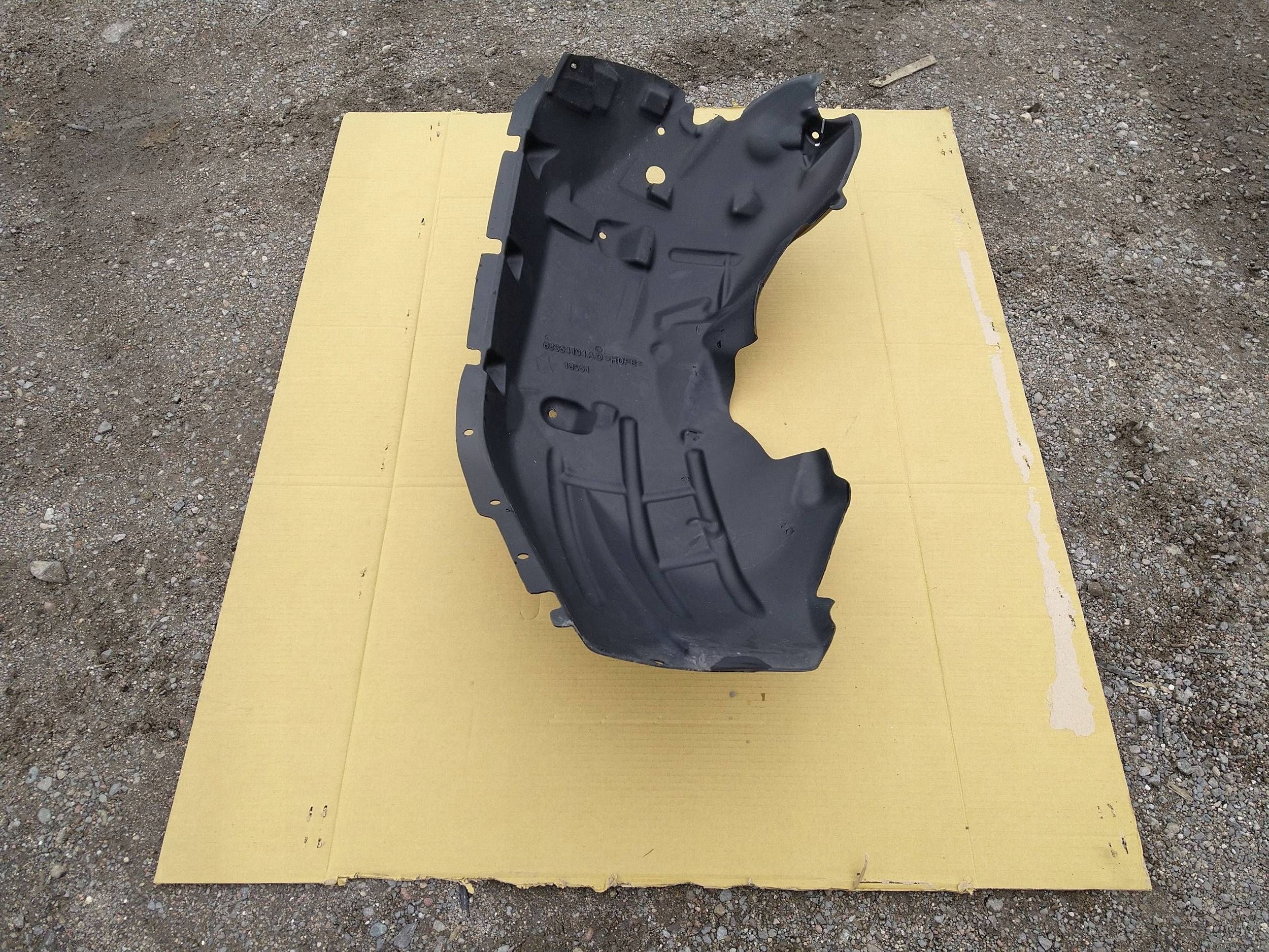 mudguard cover front front right side right JEEP WRANGLER JL 2018
