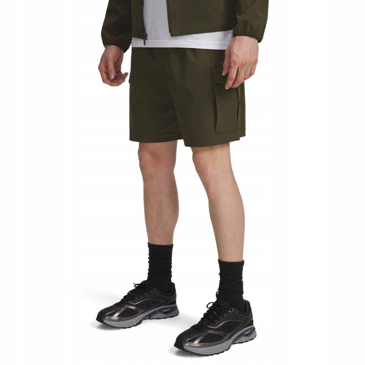 Under Armour Pánské kraťasy Under Armour Ua Vibe Woven Cargo Short-GRN
