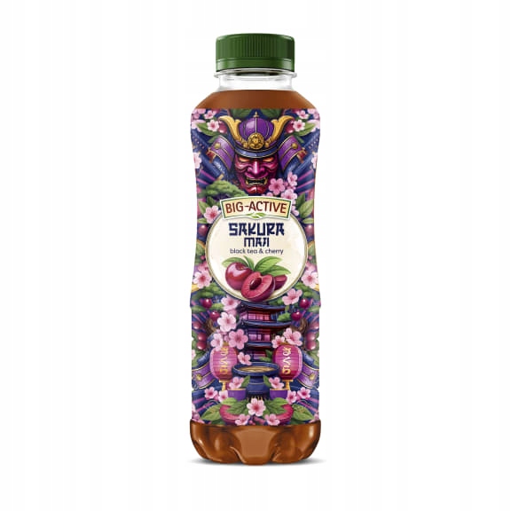 Levně Big Active Ovocný čajový nápoj s třešňovou příchutí