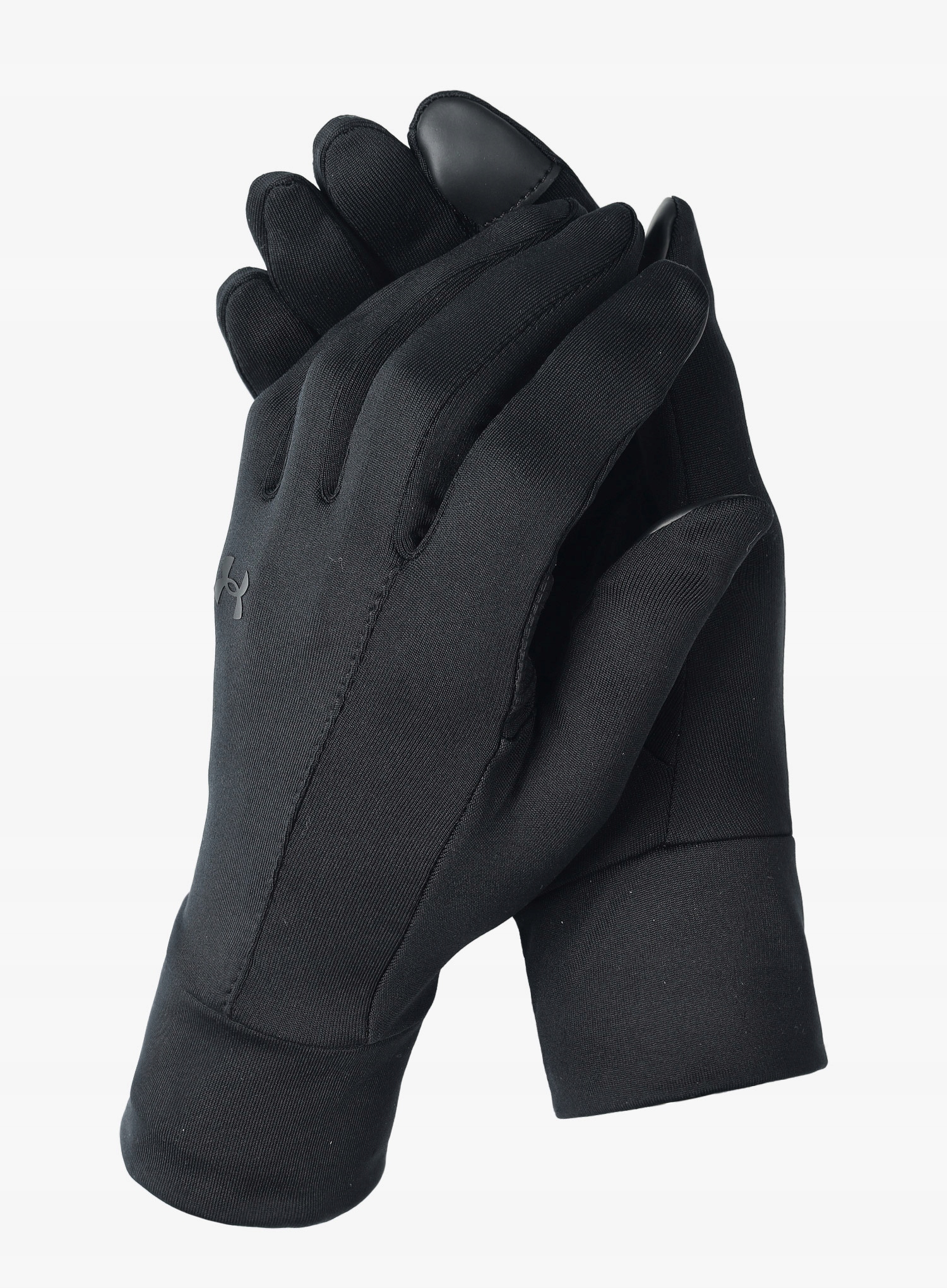 Rękawiczki biegowe damskie Under Armour Storm Liner black/jet gray XL