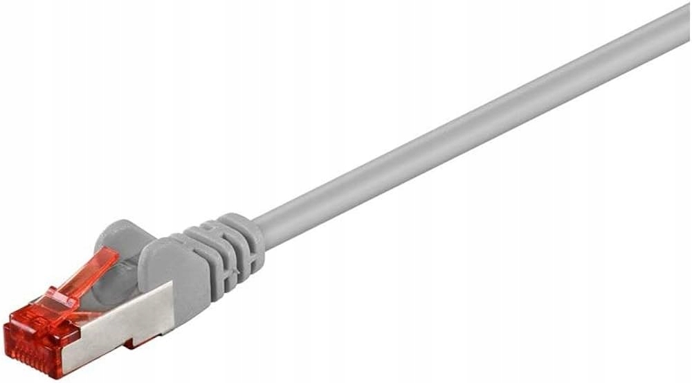 Goobay Cat6 SSTP PIMF 30m kabel sieciowy Szary