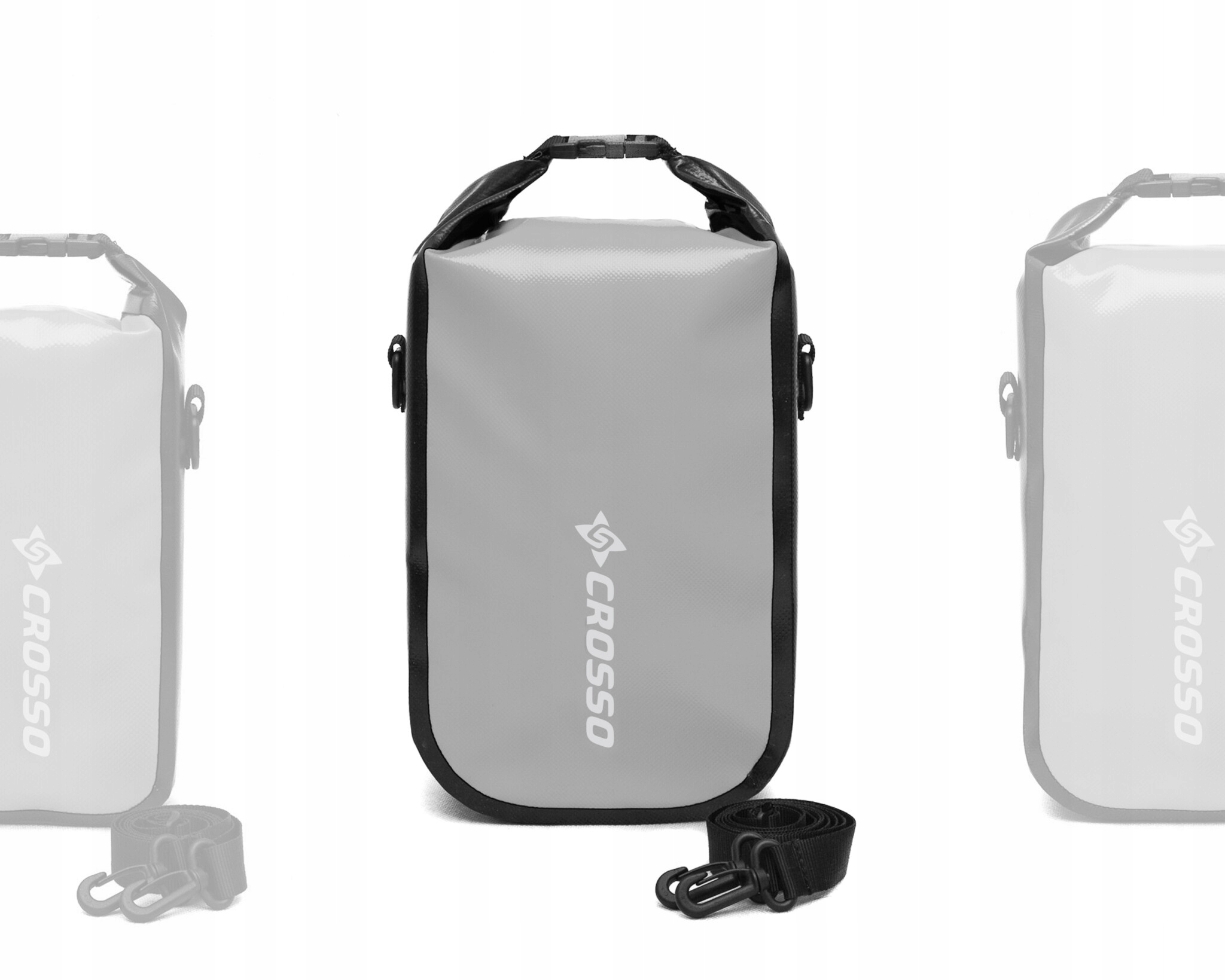 Szary Mini Bag Crosso 5 l