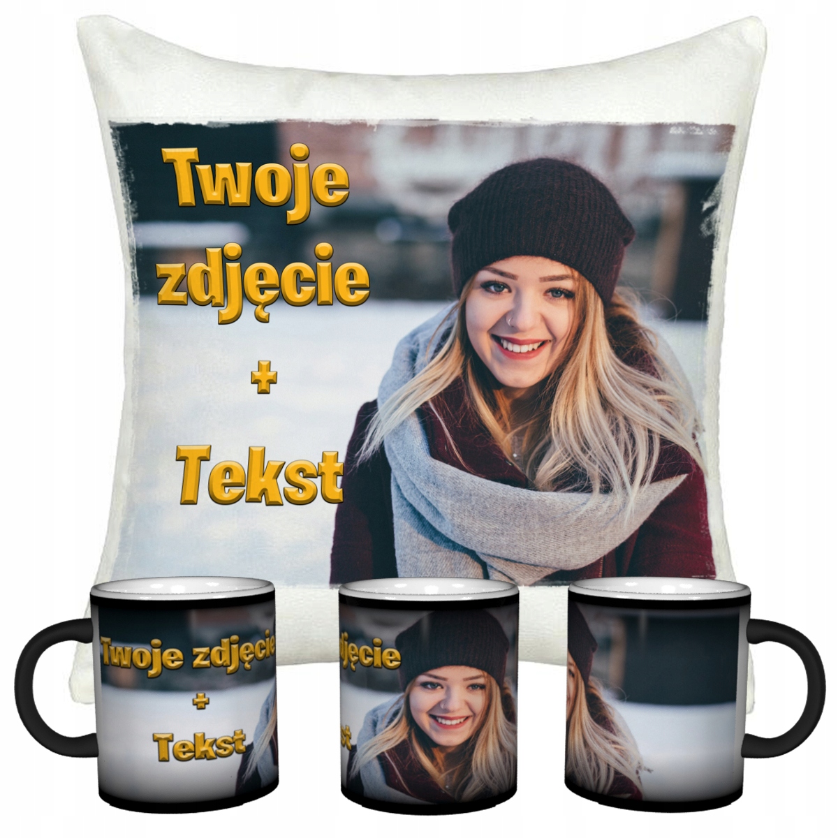 

Magiczny Kubek Poduszka Z Własnym Nadrukiem