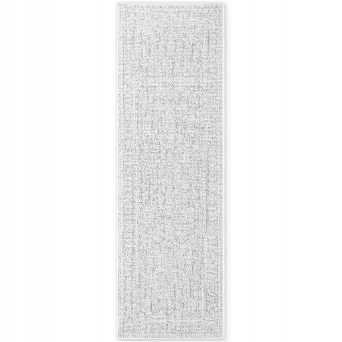 80x250 Behúň Duet Kona 106249 White/Gray na von aj na doma