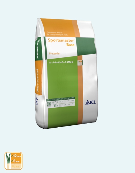 Hnojivo ICL Sportsmaster Base Preseeder, 08-12-08 +10CaO +2,5MgO, 25kg