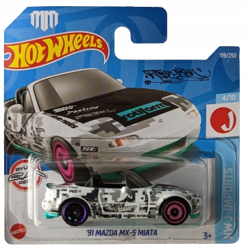 

Hot Wheels '91 Mazda MX-5 Miata Nowy