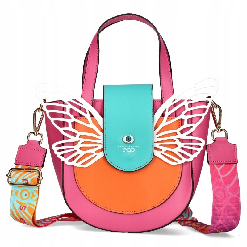 Ego Bosca Dámská Kabelka Kufřík Odnímatelná Křídla Kůže Krabička Jako Dárek