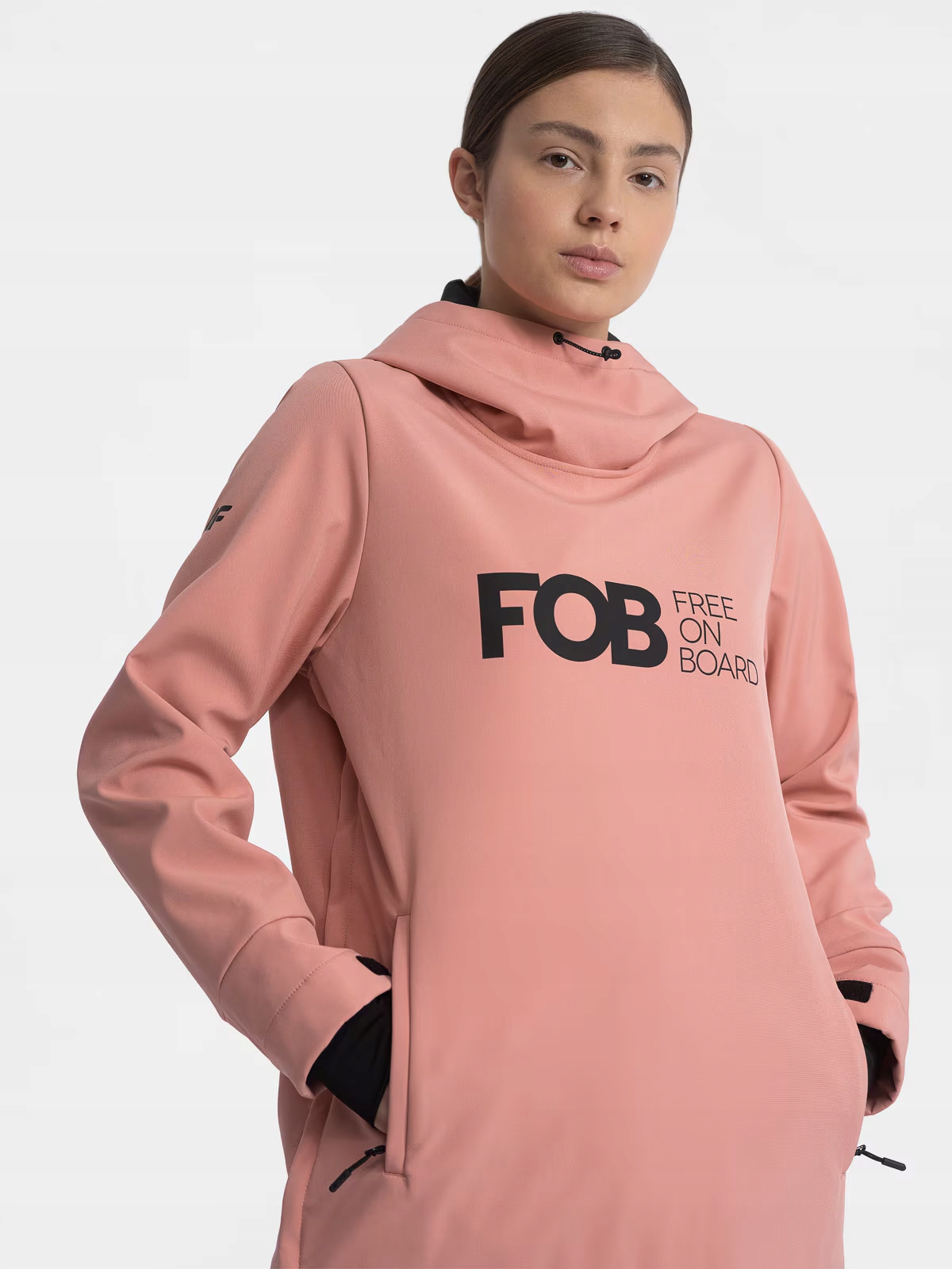 4F Kurtka Softshell Snowboard Fob 4FAW22TSOFF065 5000 Neodry R. M