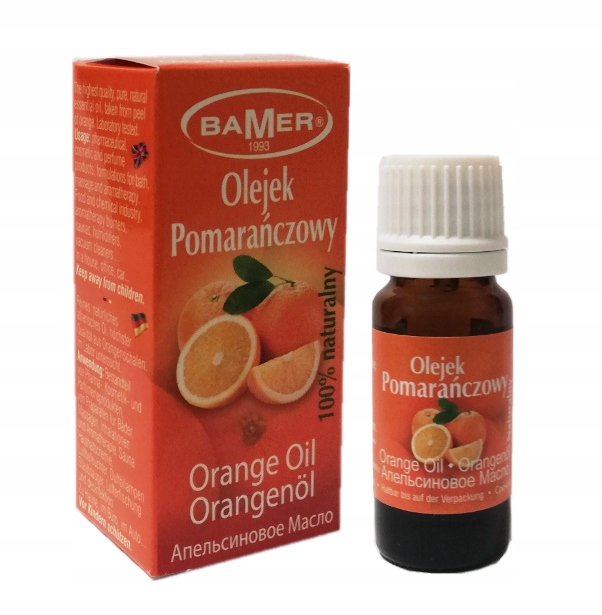 

Pomarańczowy Olejek Eteryczny 100% Naturalny 7ml