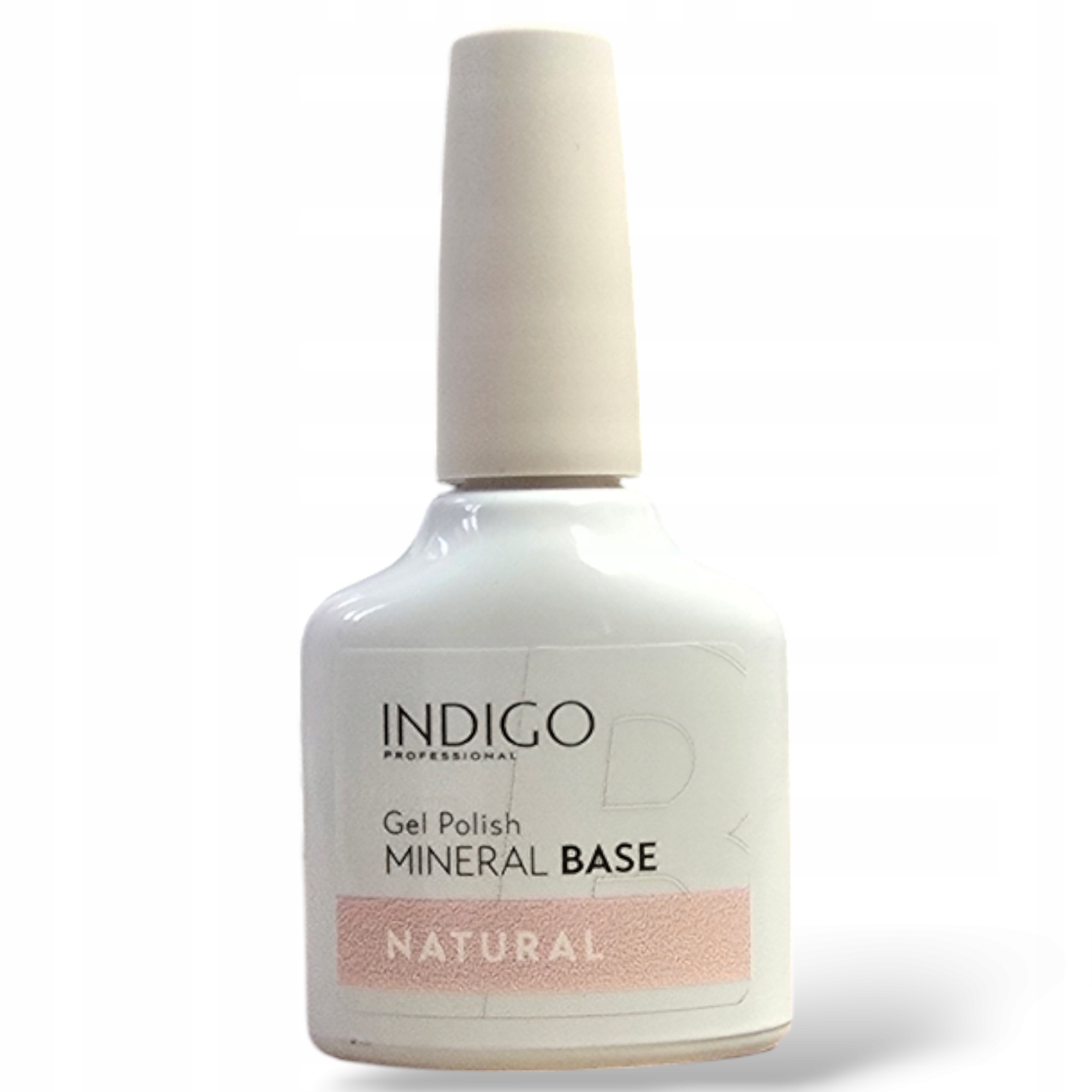 Indigo Mineral Base Natural 13ml baza hybrydowa do paznokci beżowa 3w1