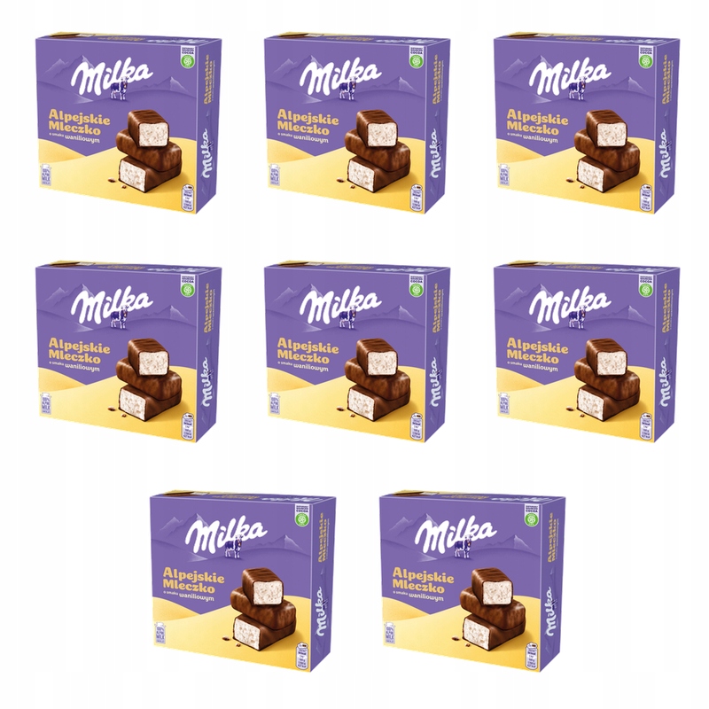 Milka Alpské Pěnové Bonbóny 330 g X8
