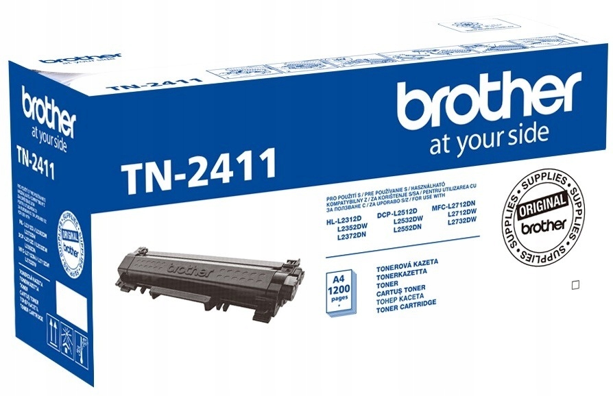 Toner BROTHER TN2411 Czarny Kolor czarny (black)